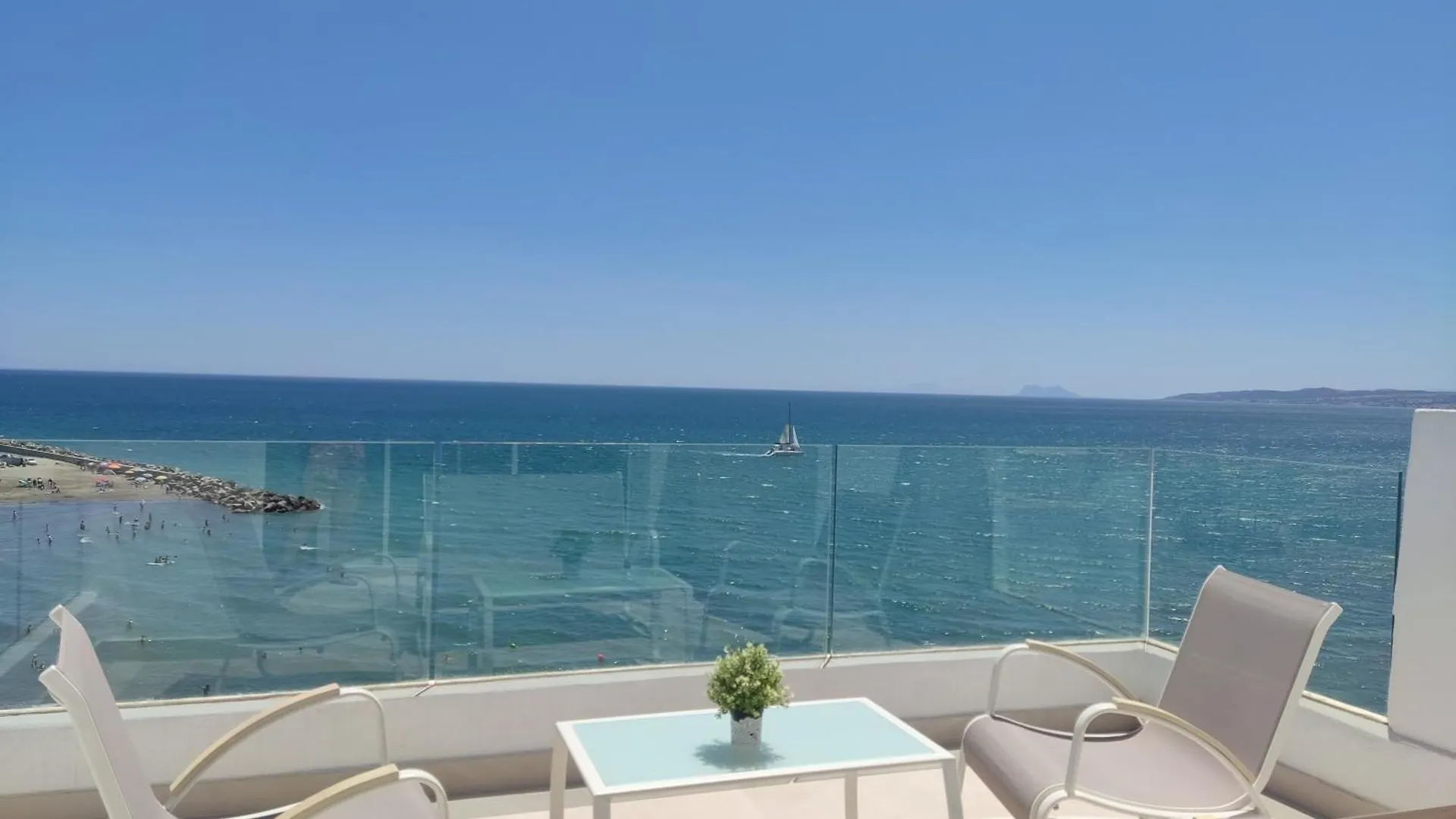 Front Sea View Penthouse Apartment Estepona Spain